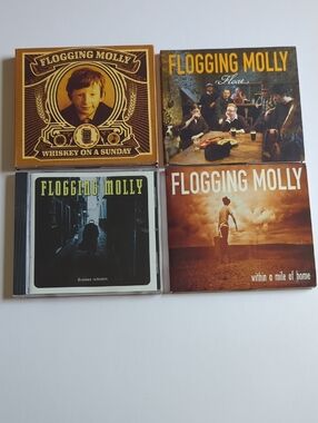 Lot Of 4 CDs Flogging Molly Drunken Lullabies Within A Mile Of Home Float